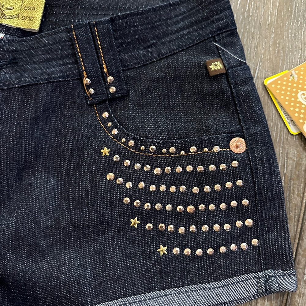 Mecca Femme Denim Shorts NEW - Picture 5 of 9